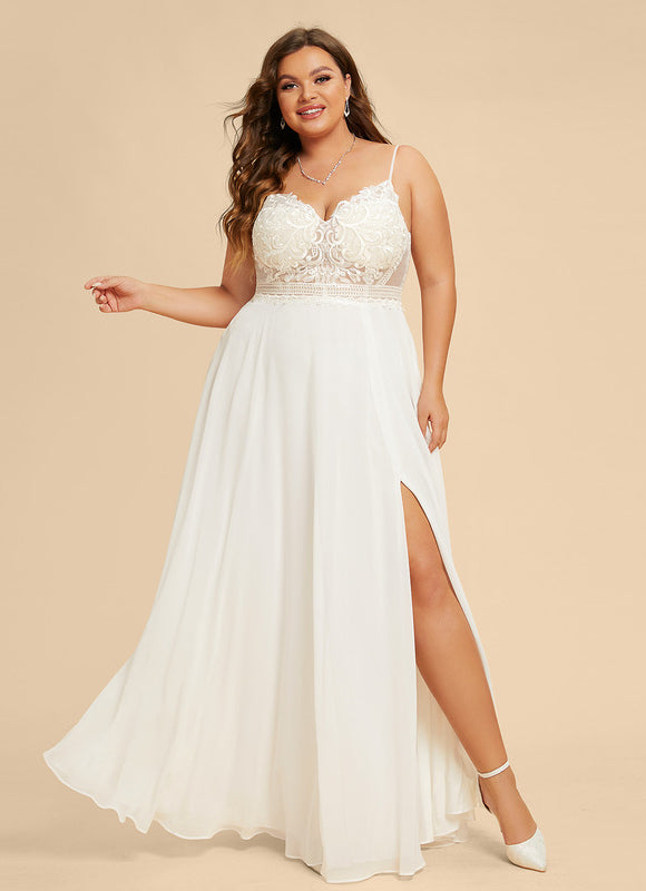 Robe Trapèze Éblouissante Aérienne - gallery 5
