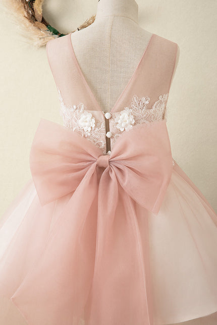 Robe Trapèze Enfant Émeraude - gallery 1