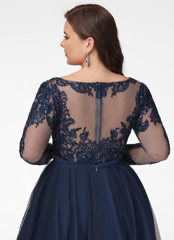 Robe Trapèze Élégance Tulle Marquise - gallery 9