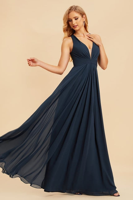 Robe Trapèze Mousseline Fendue