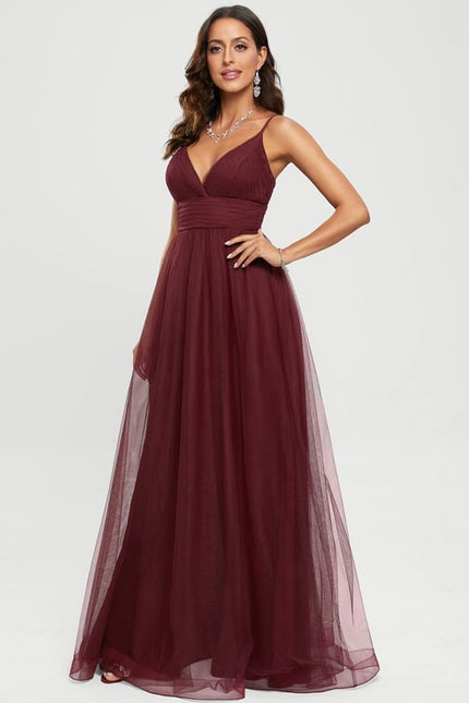 Robe Trapèze Tulle Azur Éthéré - gallery 6
