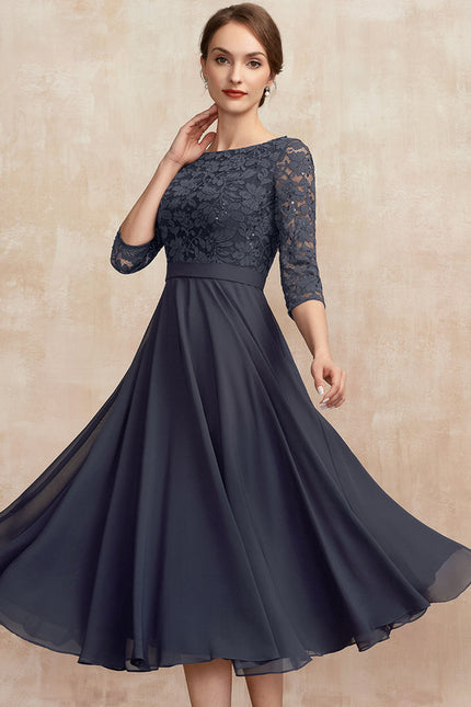 Robe Trapèze Éclat De Velours - gallery 4