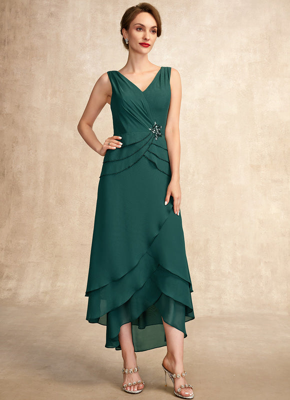 Robe Trapèze Élegante Flottante - gallery 1