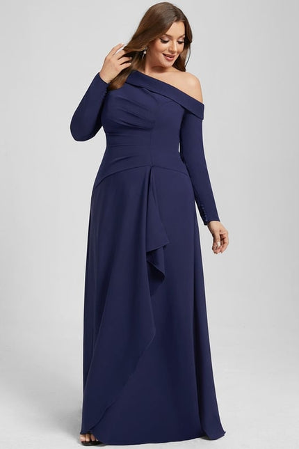 Robe Trapèze Col Unique Fluidité - gallery 8