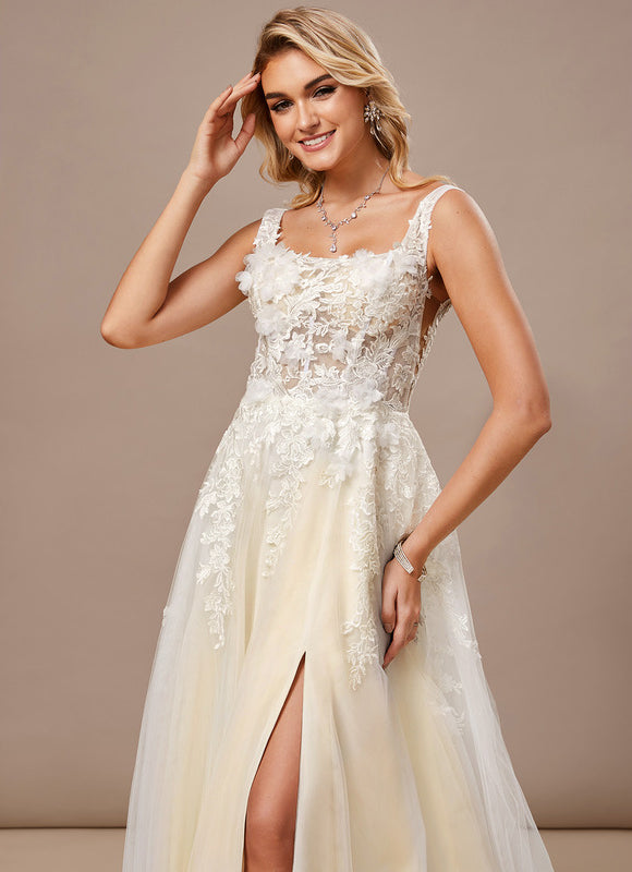 Robe Trapèze Tulle Élégante - gallery 4