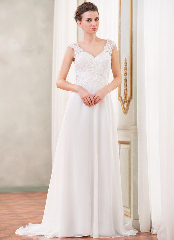Robe Trapèze Éthérée Perles - gallery 6
