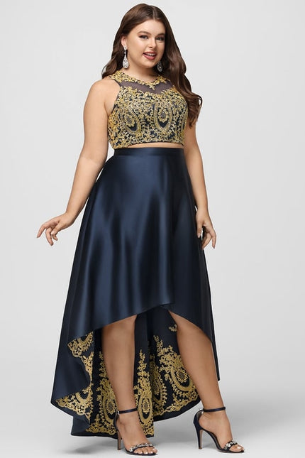 Robe Trapèze Satin Étoile Mystique - gallery 8