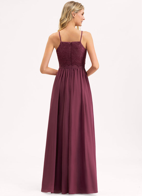 Robe Trapèze Élégance Bordeau - gallery 3