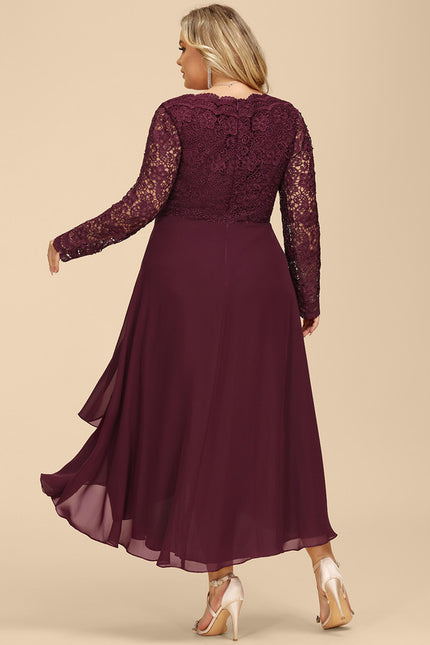 Robe Trapèze Élégance Frémissante - gallery 9