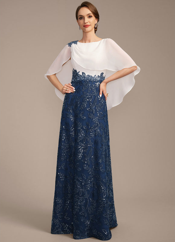 Robe Trapèze Nuit Marine Étoilée - gallery 2