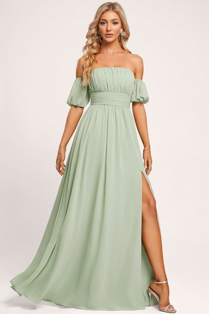 Robe Trapèze Ailée Vert Pastel