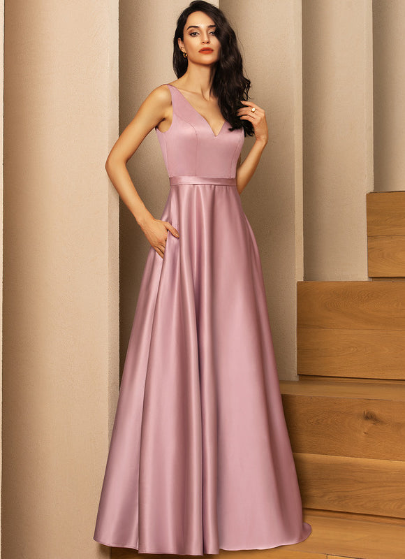 Robe Satin Trapeze