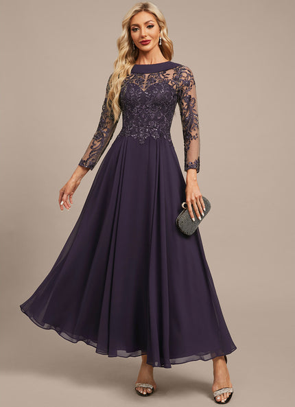 Robe Trapèze Satin Prunelle