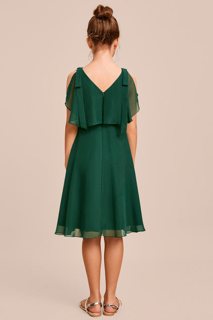 Robe Trapèze Éclat De Mousseline - gallery 1