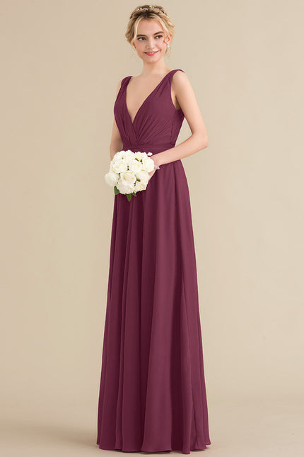 Robe Trapèze Élégante Mousseline - gallery 1