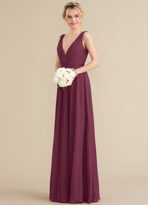 Robe Trapèze Élégante Mousseline - gallery 1