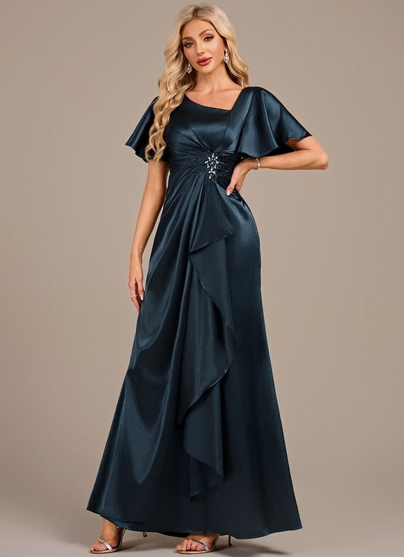 Robe Trapèze Fluide Scintillante - gallery 3