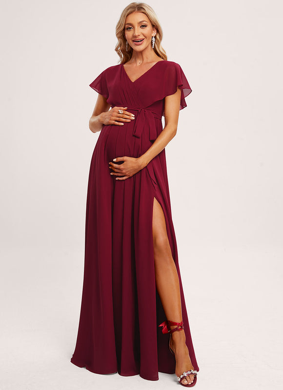 Robe Trapèze Maternité Fluidité - gallery 5