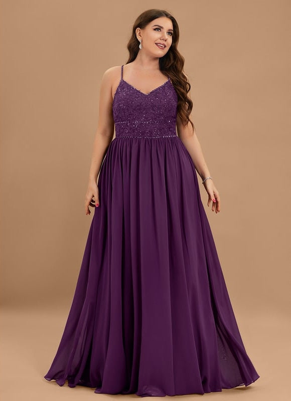 Robe Trapèze Lueur Élégante - gallery 9