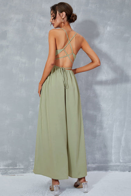 Robe Trapèze Verdure Élancée - gallery 2