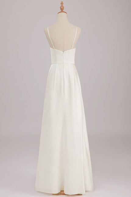 Robe Trapèze Satin Purity - gallery 5