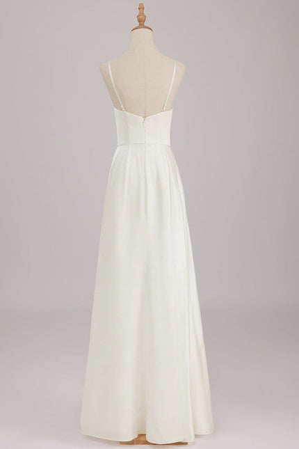 Robe Trapèze Satin Purity - gallery 5