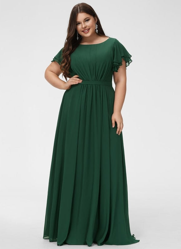 Robe Trapèze Élégance Aquatique - gallery 9