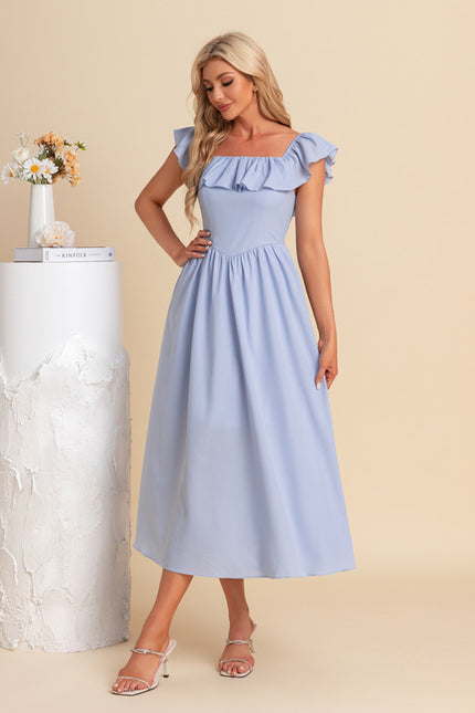 Robe Trapèze Midi Chic - gallery 7