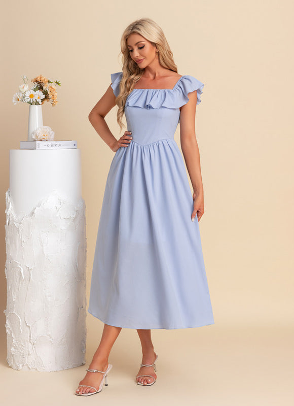 Robe Trapèze Midi Chic - gallery 7