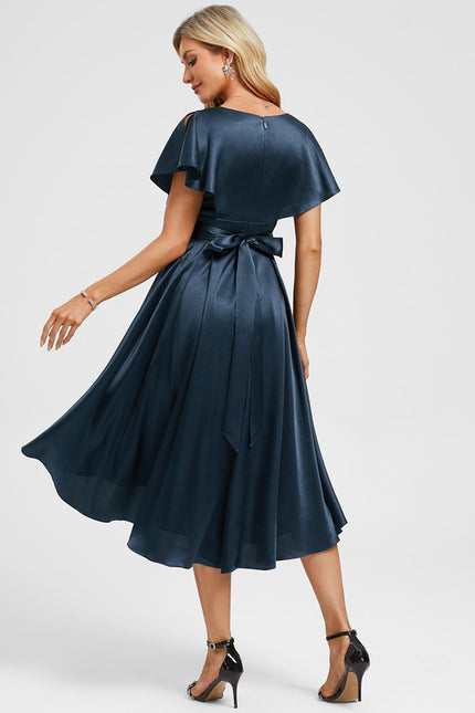 Robe Trapèze Asymétrique Chic - gallery 5