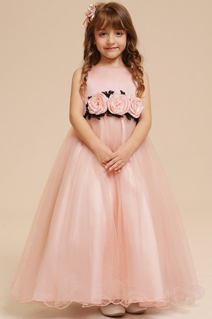 Robe Trapèze Éclat De Pétales - gallery 3