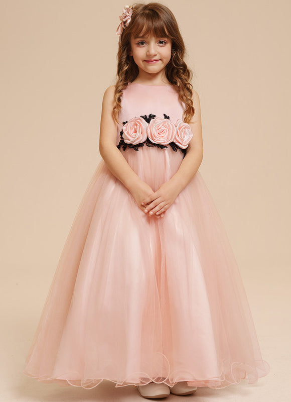 Robe Trapèze Éclat De Pétales - gallery 3