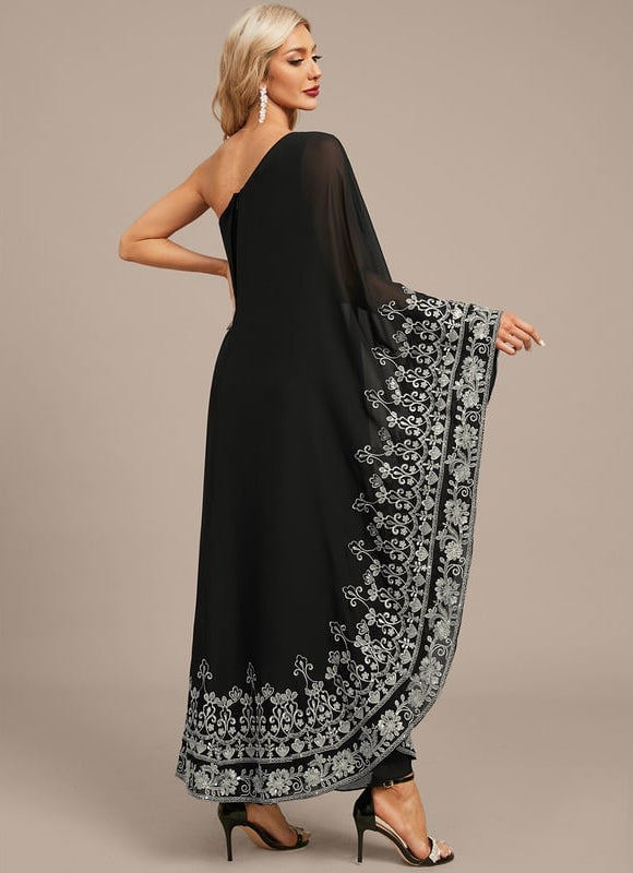 Robe Trapèze Chic Monochrome - gallery 6