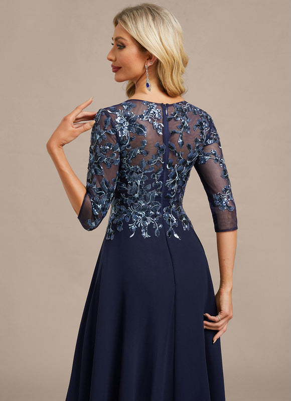 Robe Trapèze Élégance Marine Chic - gallery 7