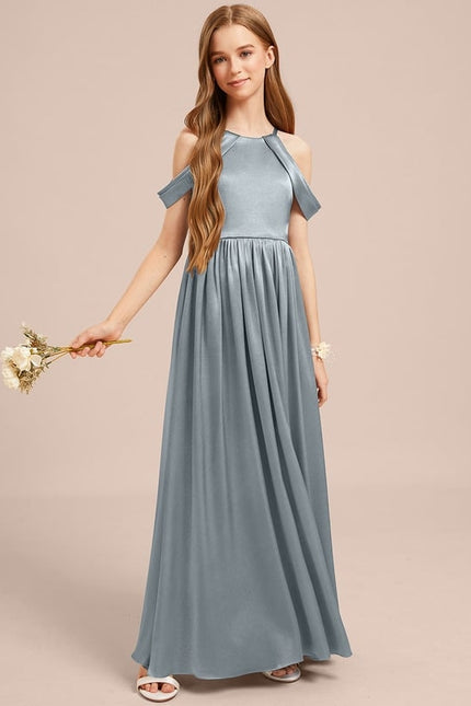 Robe Trapèze Céleste Argenté Étoilé - gallery 5