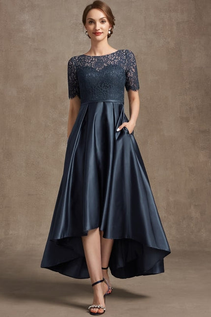 Robe Trapèze Éclat Nocturne - gallery 1