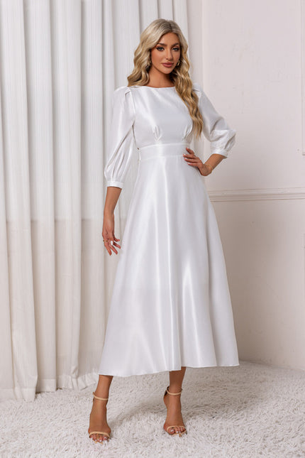 Robe Trapèze Midi Lumineuse - gallery 2