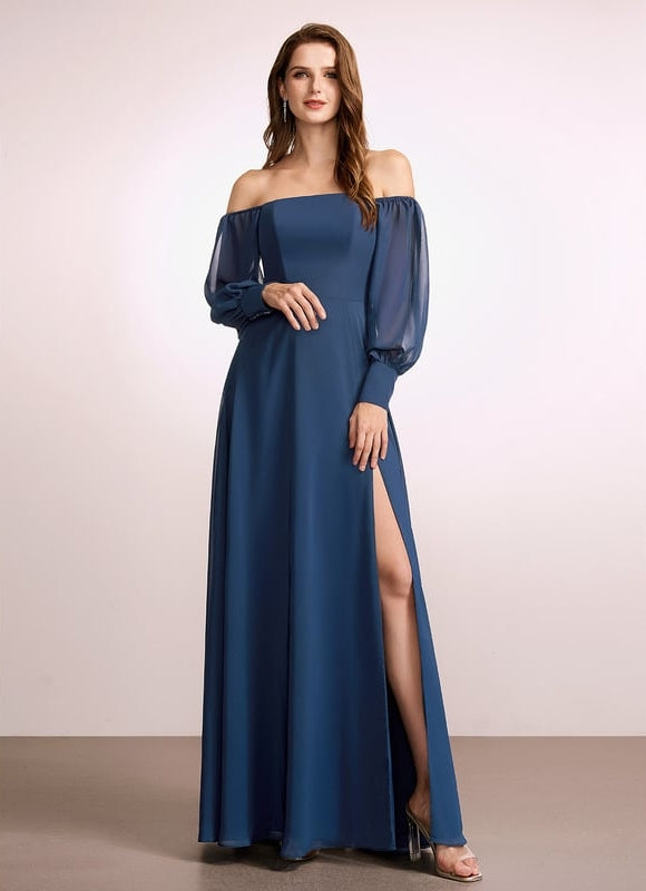 Robe Trapèze Décolleté Fluidité - gallery 1