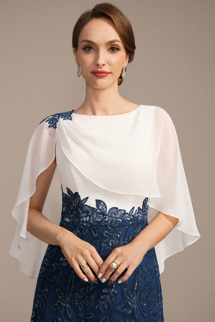 Robe Trapèze Nuit Marine Étoilée - gallery 1