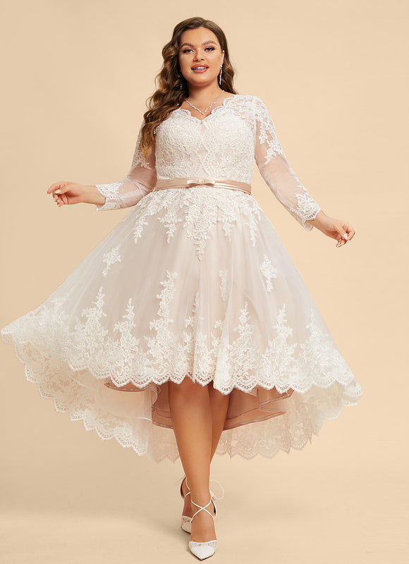 Robe Trapèze Élégance Organza Couture - gallery 5