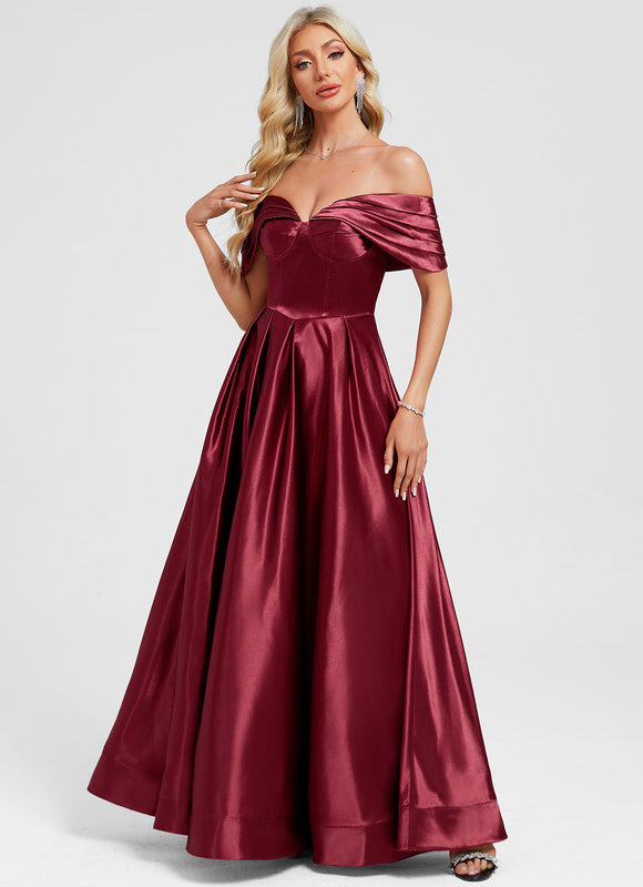 Robe Trapeze Col Bardot - gallery 2