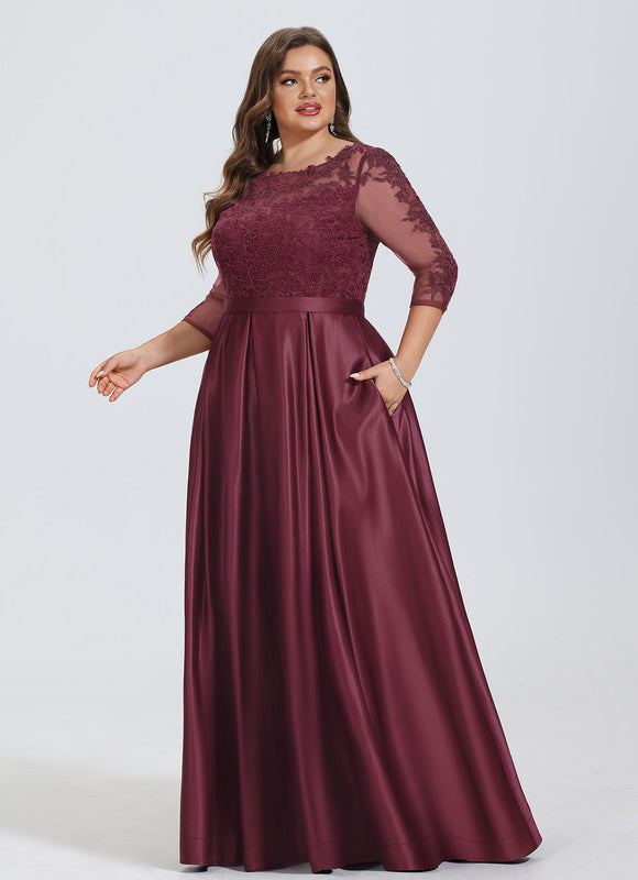 Robe Trapèze Élégance Majestueuse - gallery 4