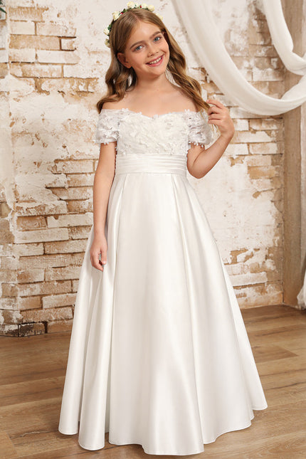 Robe Trapèze Enchantement Écrue - gallery 8