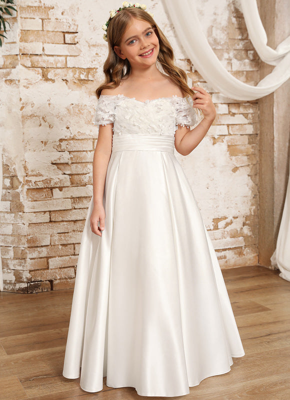 Robe Trapèze Enchantement Écrue - gallery 8