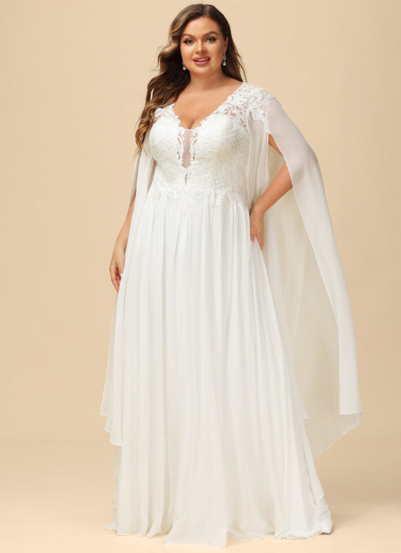 Robe Trapèze Éthérée Lumineuse - gallery 5