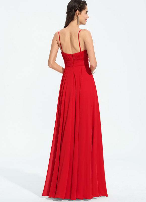 Robe Trapèze Éclat De Rubis - gallery 1