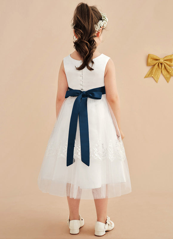 Robe Trapèze Cérémonie Enfant - gallery 8