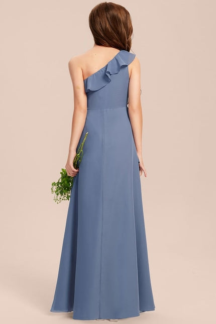 Robe Trapèze Verte Évanescente - gallery 4