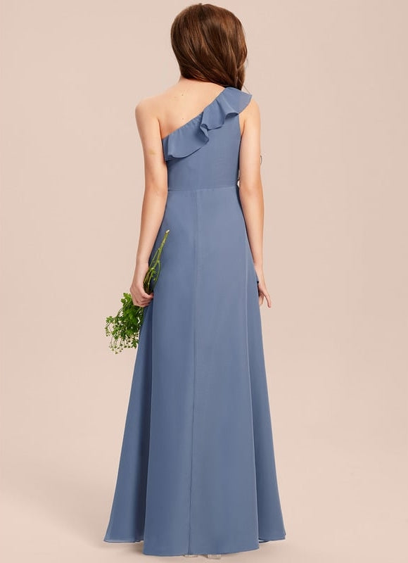 Robe Trapèze Verte Évanescente - gallery 4