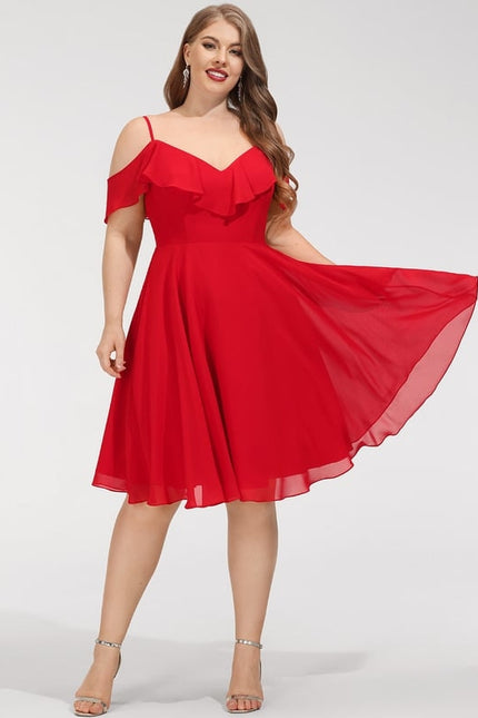 Robe Trapèze Émeraude Volante - gallery 4